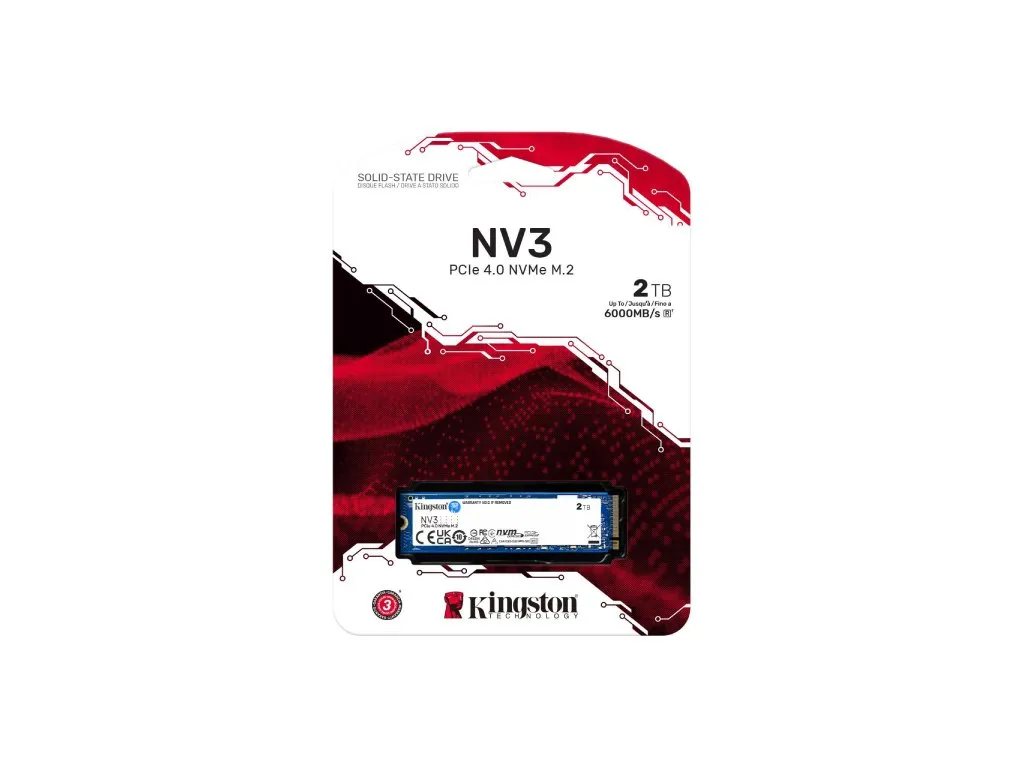 SSD KINGSTON 2000GB/interni/M.2/NVMe/crna Slika 1